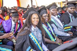 LIRA UNIVERSITY GRADUANDS AT THE GRADUATION CEREMONY