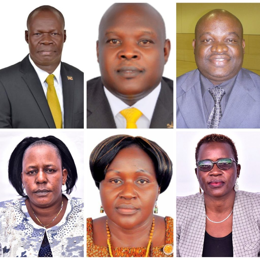 Senior NRM MPs from Lango who have lost in the NRM primaries. Judith Alyek, Tonny Ayo, James Olobo, Moses Ogwal, Dorcas Acen & Christine Akello