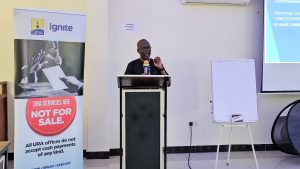 James Abola, the Assistant Commissioner, Integrity, Compliance and Ethics in Lira City